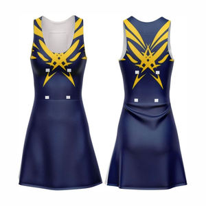 Venta al por mayor personalizado Reversible sin costuras mujer Netball uniforme transpirable ligero antibacteriano diseño impreso gran oferta - Product Image 2