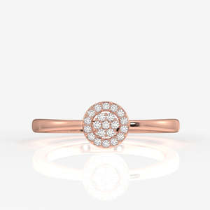 Anillo de Oro de 9k con Diamante Moissanite de Brillo Etéreo, Colección de Anillos Elegantes con Moissanite - Product Image 5