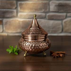 Azucarero de Cobre con Forma de Caldero de Bruja para Decoraciones de Halloween - Product Image 3