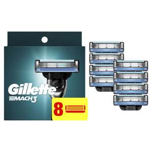 Gillette <strong>Mach</strong> <strong>3</strong> Razor <strong>Blade</strong> Refill ,Manual Razor Men , 12 Count - Product Image 5