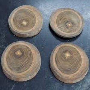 Vente en gros de sous-verres en liège sous-verres en bois légers imperméables conviennent aux tables à café et à thé sous-verres de plantes médaillées - Product Image 1