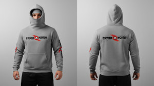 เสื้อฮู้ดดี้แบบมีฮู้ดคลุมหน้า ทรงหลวม ไหล่ตก สไตล์วินเทจ ผ้าหนาฟอกสีแบบแอซิดวอช ซิปคลุมหน้า ผ้าฝ้าย 100% สำหรับฤดูหนาว - Product Image 4