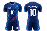 Jersey Sepak Bola Kustom Pria Dewasa Semua Musim 100% Poliester Bernapas Lengan Panjang Cetak Transfer Panas Versi Pemain