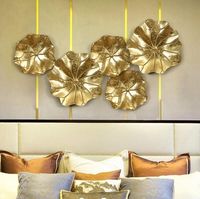 Vase mural en métal de grande taille, design moderne, fonctionnel, pour la décoration intérieure des bureaux et des zones de réception, design élégant fait à la main