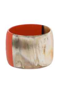 Bracelet de manchette en corne 5 articles faits à la main de qualité supérieure par des artisans indiens boutons de manchette en corne de buffle et bracelet fabriqués en Inde - Product Image 4