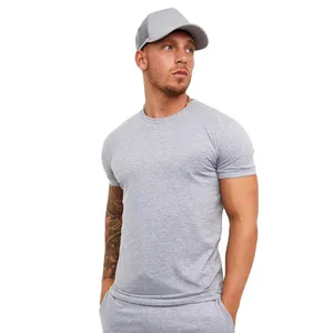 Músculo fit t-shirt atacado poliéster homem t camisas oversized Wholesale apostas qualidade custom made poliéster t shirt melhor venda