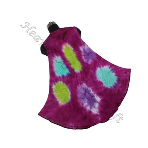 Prix usine nouveau Tie Dye col rond décontracté robe de soirée pour les femmes vacances attrayant Tie Dye longue ouverte Maxi robe pour les dames - Product Image 2