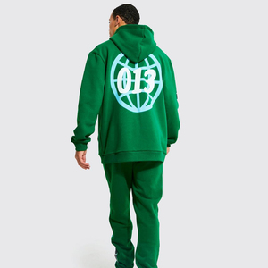 Fabricant de vêtements Streetwear 500gsm coton sweat à capuche pull personnalisé 3d mousse bouffée impression Boxy Fit sweats à capuche hommes - Product Image 6
