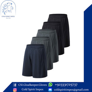 Short d'entraînement de basket-ball de gymnastique à séchage rapide léger Short de course athlétique teint uni décontracté Tailles 7 '/5'/9 'OEM pour hommes - Product Image 4