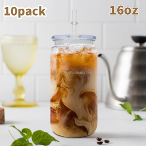 Vaso de viaje portátil de plástico transparente con tapa y pajita para bebidas frías en el coche, venta al por mayor. - Product Image 5