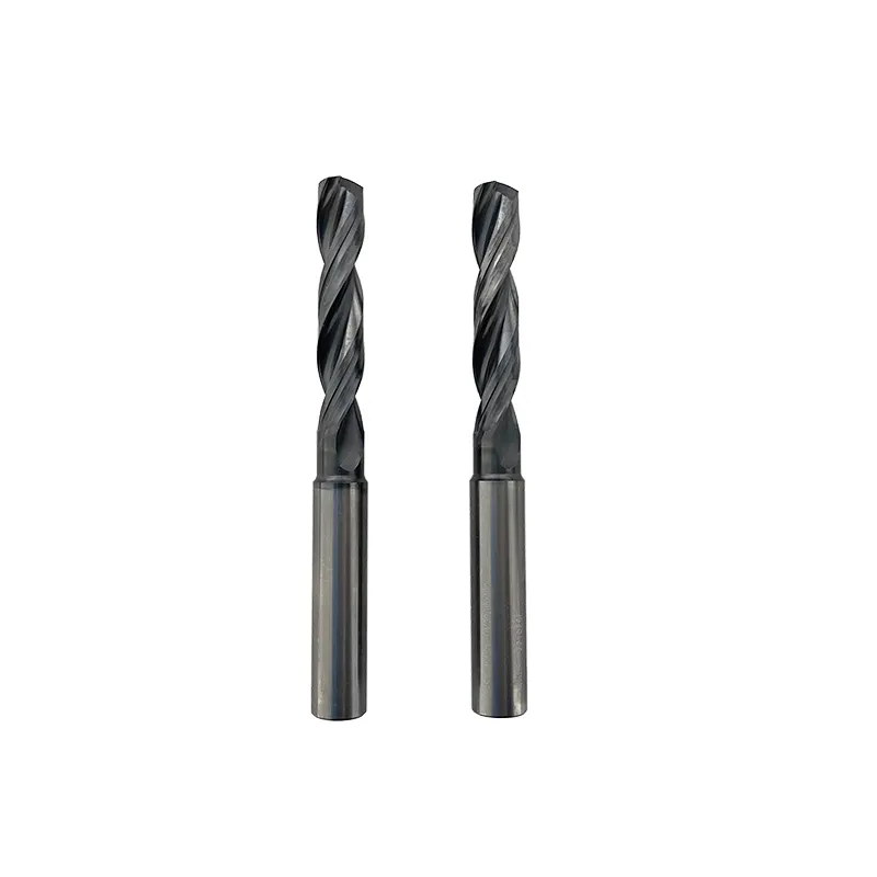 FULLOVE 2 Flute Drill Bits Tungsten Cutting Drilling Tools Twist Carbide Drill