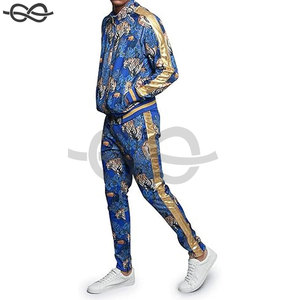Conjunto Deportivo de Invierno de Talla Grande con Logotipo Personalizado, de Alta Calidad, para Correr, Conjunto de 2 Piezas, Chándal para Hombre y Mujer, Marca OEM - Product Image 4