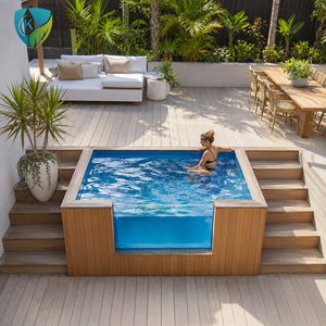<span class=keywords><strong>Piscine</strong></span> hors sol en PRV personnalisable pour la maison, fournisseur de piscines en fibre de verre de grande taille <span class=keywords><strong>avec</strong></span> fenêtre, <span class=keywords><strong>piscine</strong></span> conteneurisée de 20 pieds <span class=keywords><strong>et</strong></span> 40 pieds pour habitation - Product Image 5