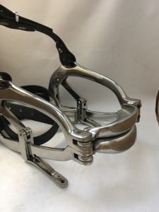 Modelo Dental Equino de Acero Inoxidable de Calidad Premium al por Mayor, Estilo CAPS, SKI-3011, Abrebocas Ecuestre Millennium, SKI para Caballos - Product Image 5