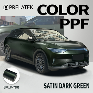 <span class=keywords><strong>Film</strong></span> de protection de peinture métallique mat changeant de couleur vert chasseur foncé en TPU satiné Prelatek pour carrosserie de voiture, auto-réparateur, résistant aux UV - Product Image 1