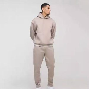 2025 Venta caliente de calidad superior de los hombres 100% de algodón de manga larga chándal personalizado impreso ropa de invierno canguro transpirable - Product Image 1