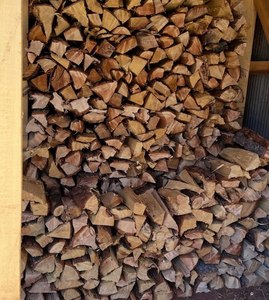 Firewood <b>Rack</b> With Stacked <b>Logs</b> Outdoor Storage Metal Frame For Woodpile Organization. - Product Image 1
