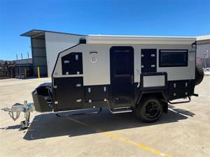 Chất lượng tốt nhất Trọng lượng nhẹ không thấm nước nhỏ cắm trại Caravan nhà di động hiện đại 4x4 Teardrop <span class=keywords><strong>trailers</strong></span> mở rộng cho xe ô tô - Product Image 4