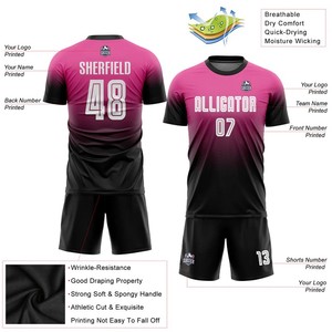 Nouvelle arrivée maillot de football respirant à sublimation complète maillot de football surdimensionné avec numéros pour hommes - Product Image 5