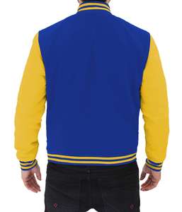 Chaqueta Varsity de Alta Calidad para Hombre, Talla Grande, Estilo Motero, Forro Polar de Invierno, Capucha, Bordado, Informal, para Trabajo, Talla XL - Product Image 6