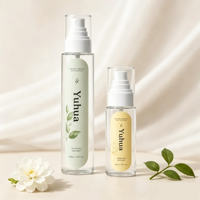 Bouteille vaporisateur fine brume personnalisée avec pompe pour tonique visage, hydratant, huile corporelle et nettoyant, 60, 80, 100, 120, 130, 150 ml