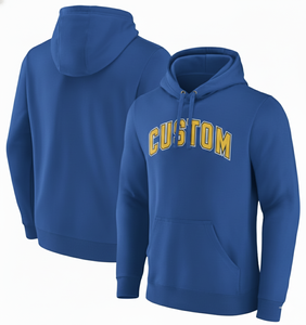 เสื้อสเวตเตอร์ของผู้ชายเสื้อฮู้ดแบบสวมหัวมีฮู้ดสำหรับใส่ใน2025/26ผ้าเดนิมทรงหลวมปักลายตัวอักษรอเมริกันฟุตบอล - Product Image 2