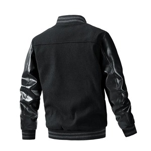 Diseño personalizado Hombre Moda Chaqueta de lujo Invierno Logotipo personalizado Letterman Varsity Chaquetas Hombres - Product Image 3