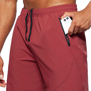 Vêtements de sport personnalisés Short vierge fabriqué en polyester pour hommes/Short de sport à séchage rapide pour entraînement de course à pied - Product Image 4