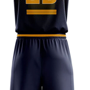 Kit de baloncesto personalizado deportivo para hombre con sublimación de alta calidad, logotipo personalizado en uniforme de baloncesto de talla grande - Product Image 5