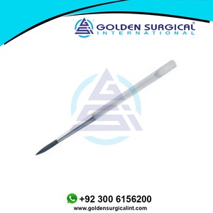 Cepillo oftálmico Barraquer corneoscleral estable con mango de plástico Microcirugía Instrumentos oculares - Product Image 2