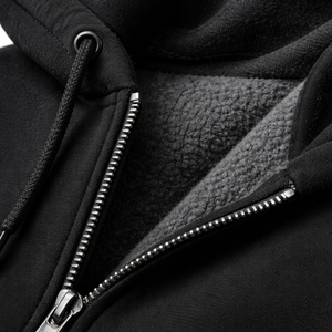 เสื้อฮู้ดซิปพิมพ์ลายตามสั่ง |   เสื้อฮู้ดผ้าฟลีซผสมฝ้ายและโพลีเอสเตอร์ |   เสื้อฮู้ดดี้สตรีทแวร์แบบยูนิเซ็กซ์ OEM ODM - Product Image 5