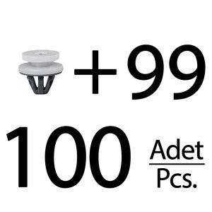 คลิปหนีบเบาะสำหรับแลนด์โรเวอร์ เรนจ์โรเวอร์, ฟรีแลนเดอร์, LR4, LR3 - 100 ชิ้น - Product Image 1