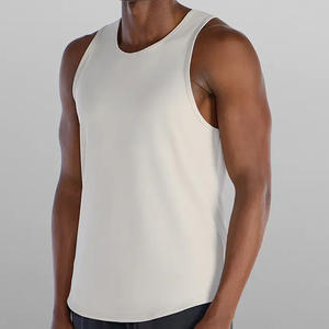 Débardeurs de sport pour hommes en coton 100% 180gsm Muscle pour hommes - Product Image 4