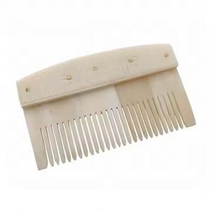 Peine de hueso de camello de búfalo para peinar el cabello, tamaño personalizado, diseño de logotipo, peines de hueso de camello de Búfalo, peine ecológico y elegante - Product Image 1