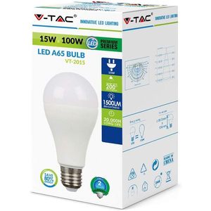 Bombilla LED V-TAC A65 E27, Tono Blanco Frío - Product Image 5