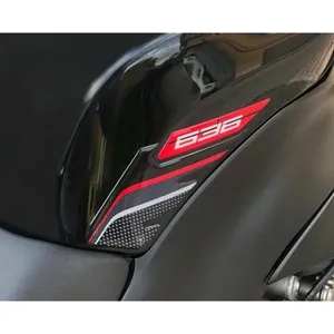 Protezioni Laterali per Serbatoio Personalizzate in Gel 3D per Moto Kawasaki ZX-6R e Ninja 636 - Product Image 1
