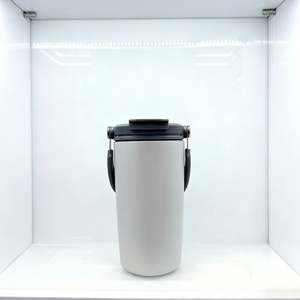 Vaso Térmico de Acero Inoxidable de 350 ml/450 ml, Taza Portátil para Café y Té, Termo, Regalo para las Fiestas - Product Image 2