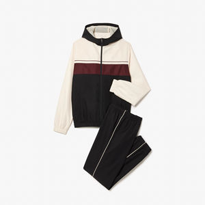 Nueva moda de invierno, chándales de retales para hombre, diseño de logotipo de color personalizado, ropa deportiva ajustada, chándal para hombre - Product Image 6