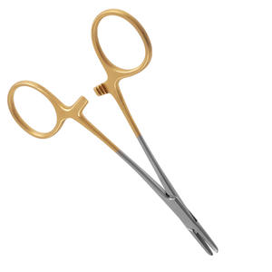 Porte-aiguilles Ryder 130 mm en acier inoxydable, manuel, usage dentaire professionnel, certifié CE, poignée ergonomique, fabricant de haute qualité - Product Image 4