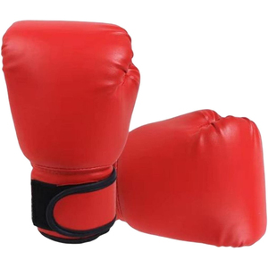 Vêtements de sport unisexes de haute qualité Gants de boxe d'entraînement OEM Gants de boxe en cuir véritable personnalisés personnalisés - Product Image 1