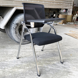 Modern Style Folding Office <b>Chair</b> Adjustable Height Mesh Back <b>Table</b> MFGB01-02 Lift <b>Chair</b> Foam Fabric PU Adjustable Headrest - Product Image 2
