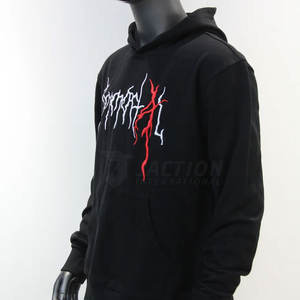 OEM Servicio al por mayor Mejor diseño básico bordado sudaderas con capucha Ligero Color sólido básico bordado sudaderas con capucha - Product Image 3