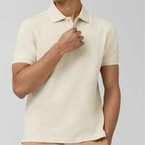 Camiseta Polo Slim Fit Fabricante OEM Algodón Transpirable Respetuoso con el medio ambiente Logotipo personalizado Suministro a granel - Product Image 1