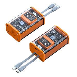 Power Bank a Ricarica Rapida PD22.5W con Batteria Li-Polymer da 10000mAh, Interfaccia di Ingresso AC, Presa Standard Giapponese - Product Image 4