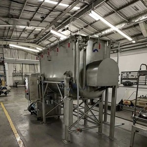 Máquina mezcladora de masa de acero inoxidable al por mayor, fabricación a granel, mezcla uniforme para polvo seco y húmedo, productos químicos para alimentos, molienda de engranajes - Product Image 6