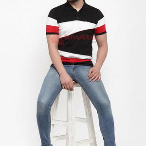 เสื้อโปโลแขนสั้นลำลองสำหรับนักธุรกิจชายเสื้อโปโลแขนสั้นดีไซน์กระดุมสำหรับกลางแจ้งฤดูร้อน - Product Image 5