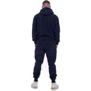Ensemble de survêtement de sport pour homme en molleton épais de haute qualité, sweat-shirt à capuche et pantalon de survêtement, vente en gros - Product Image 2