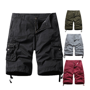 2024 nouveau style streetwear personnalisé Offre Spéciale Cargo Shorts été hommes pantalons lâche décontracté Shorts multi-poches Cargo Shorts - Product Image 1