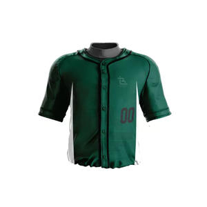 Nueva Llegada, Ropa Deportiva, Tela 100% Poliéster, Transpirable, Uniforme de Béisbol de Alta Calidad, Color Personalizado, Cuello en V, para Hombre Adulto - Product Image 2