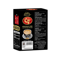 Café noir instantané robuste sans sucre pour un regain d'énergie sain à tout moment emballé dans une boîte